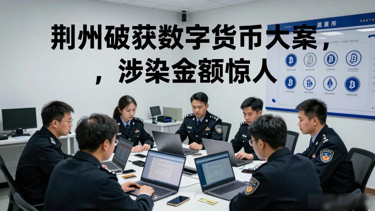 荆州破获数字货币大案，涉案金额惊人