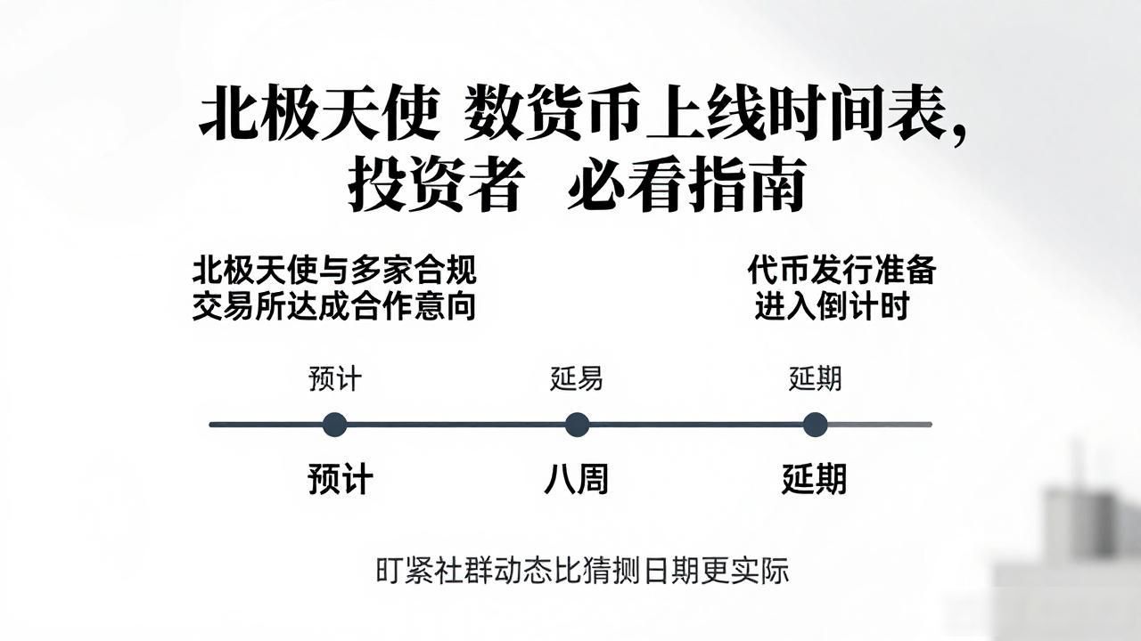 北极天使数字货币上线时间表，投资者必看指南