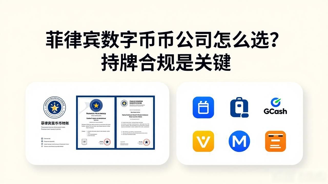 菲律宾数字货币公司怎么选？持牌合规是关键