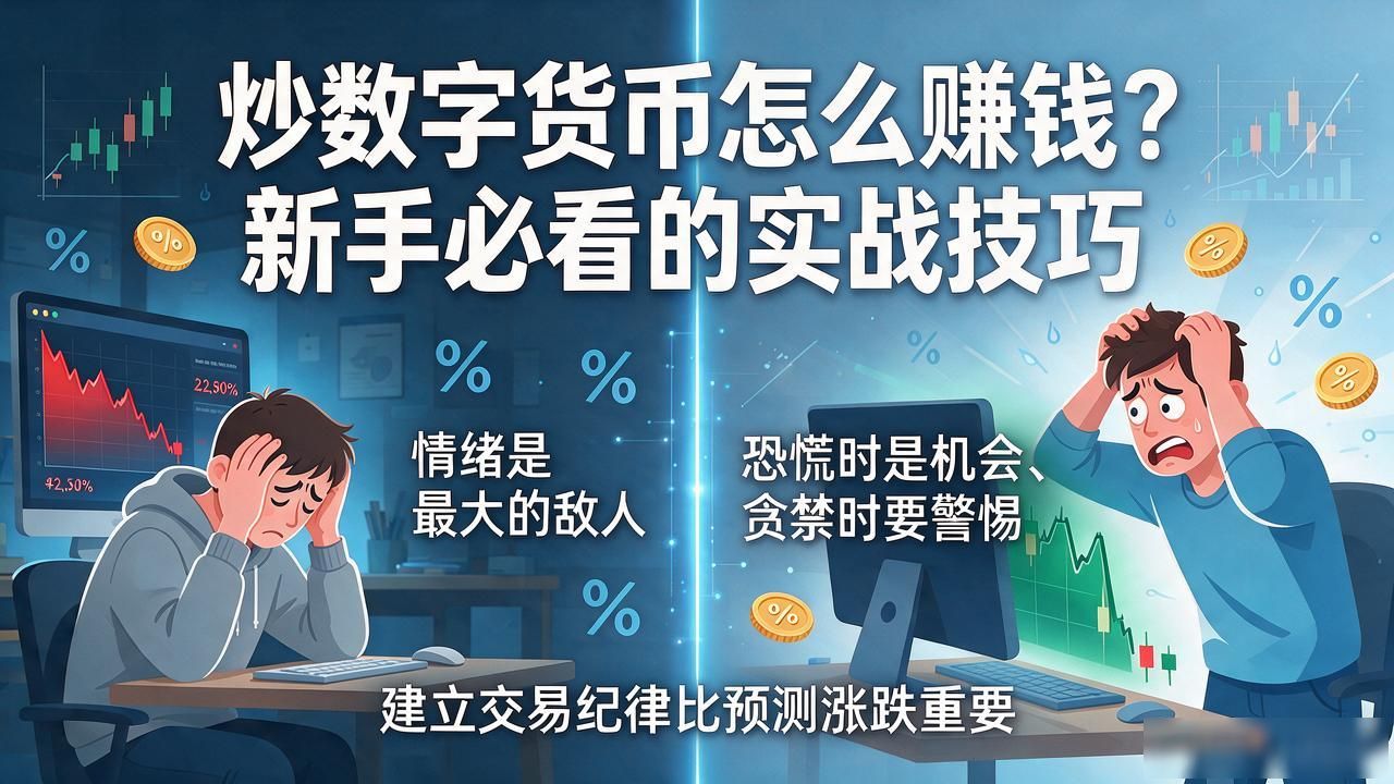 炒数字货币怎么赚钱？新手必看的实战技巧