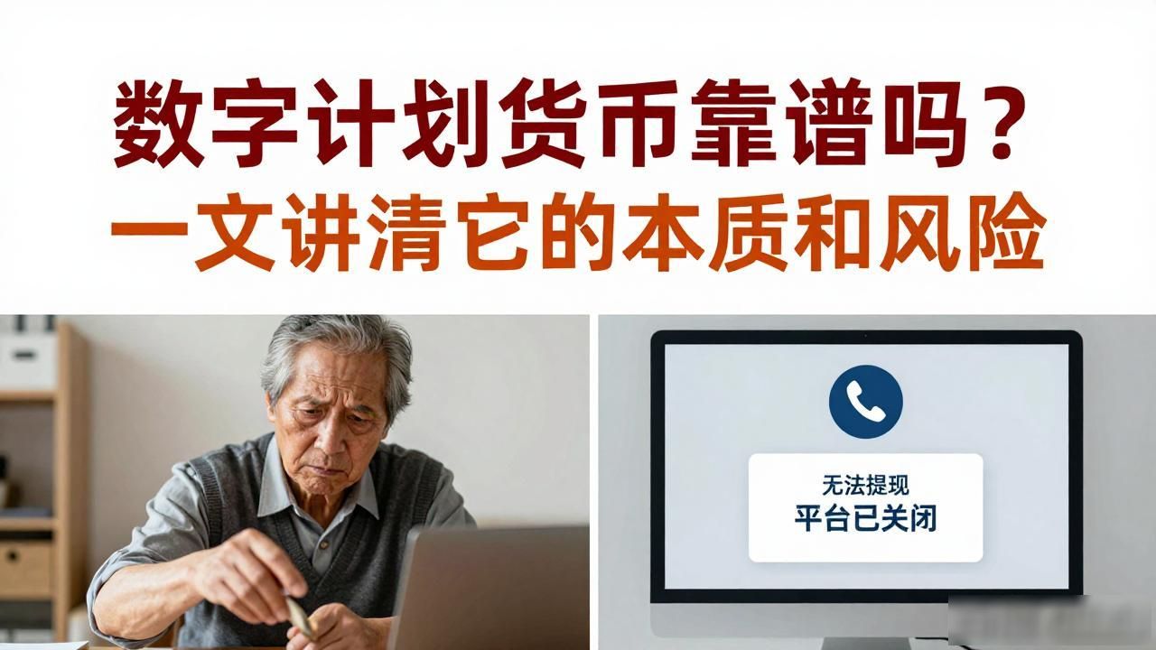 数字计划货币靠谱吗？一文讲清它的本质和风险