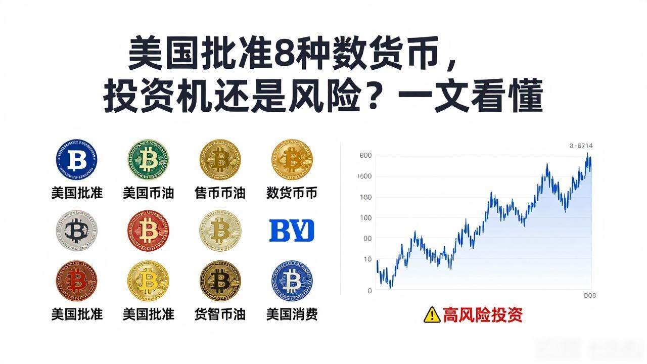 美国批准8种数字货币，投资机会还是风险？一文看懂