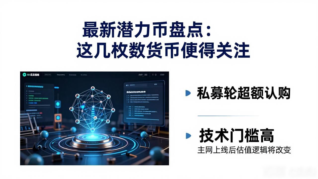 最新潜力币盘点：这几枚数字货币值得关注