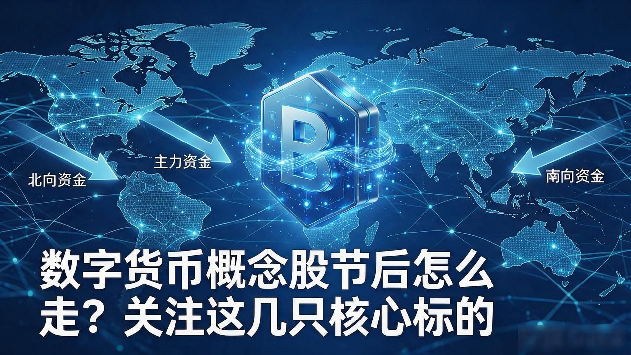数字货币概念股节后怎么走？关注这几只核心标的