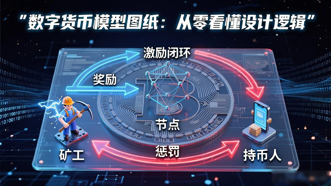 数字货币模型图纸：从零看懂设计逻辑