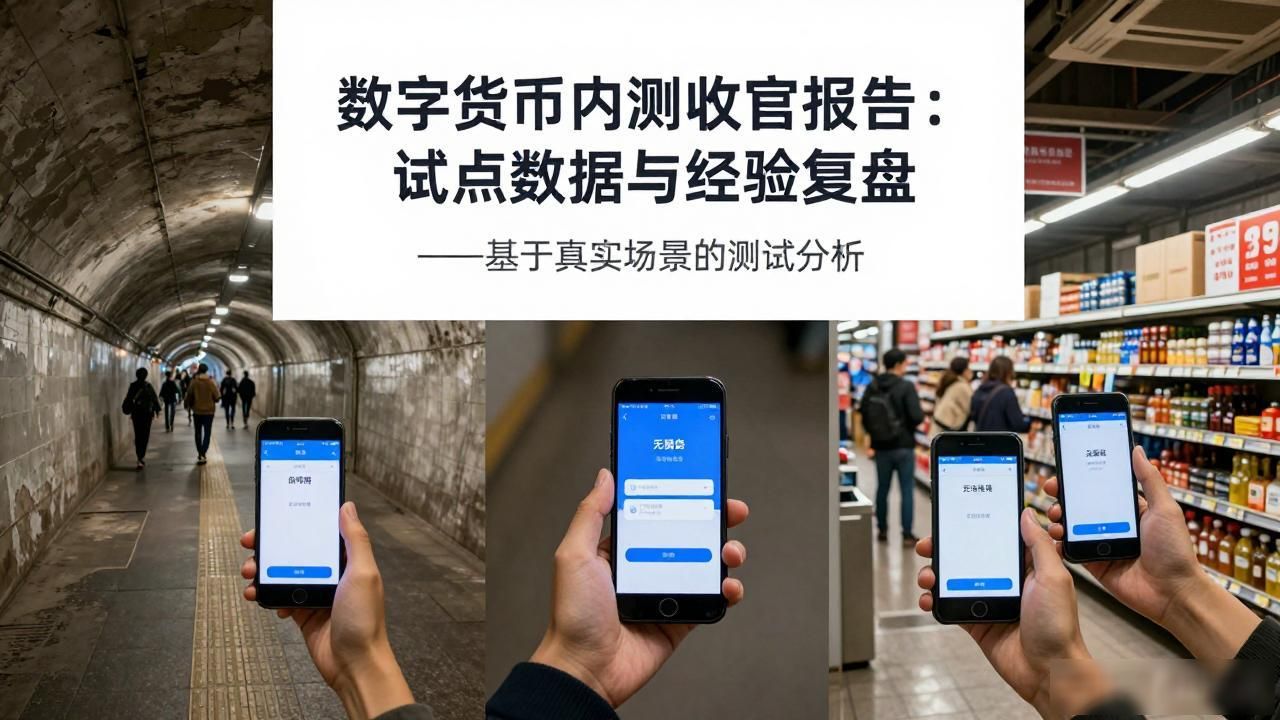 数字货币内测收官报告：试点数据与经验复盘