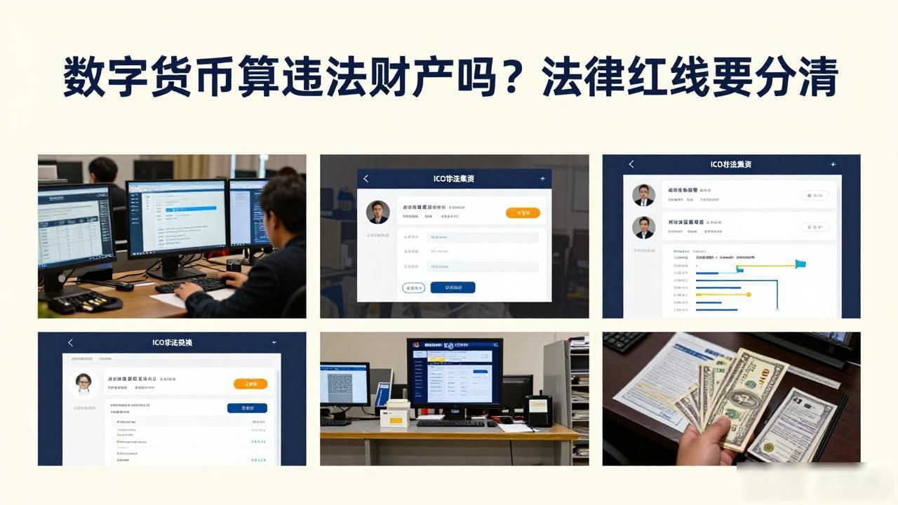 数字货币算违法财产吗？法律红线要分清