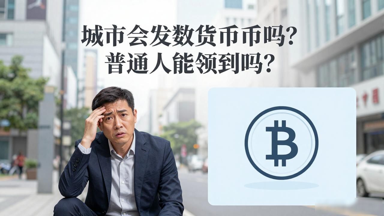 城市会发数字货币吗？普通人能领到吗？