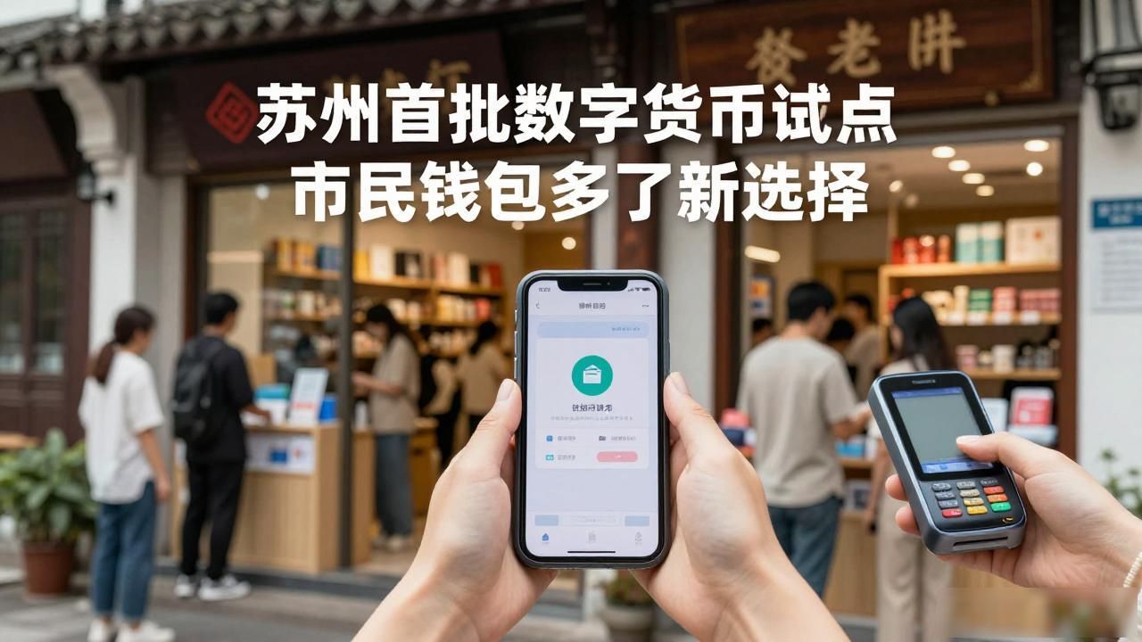 苏州首批数字货币试点 市民钱包多了新选择