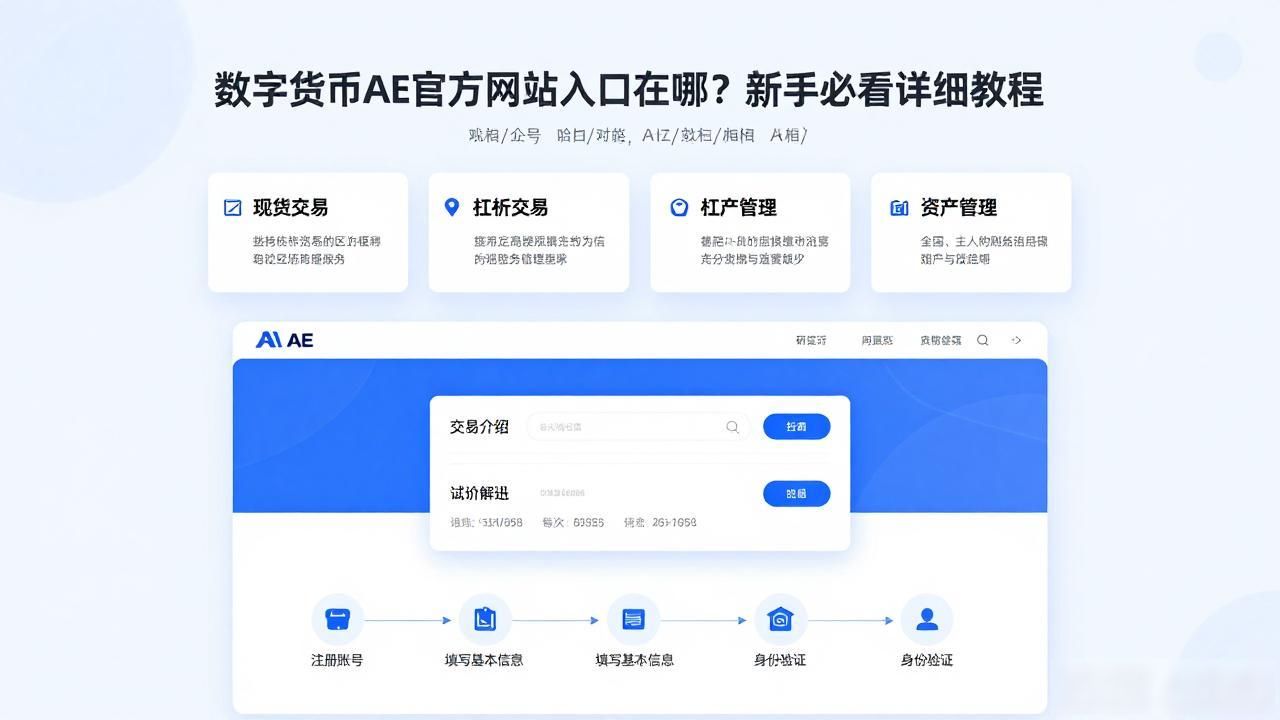 数字货币AE官方网站入口在哪？新手必看详细教程