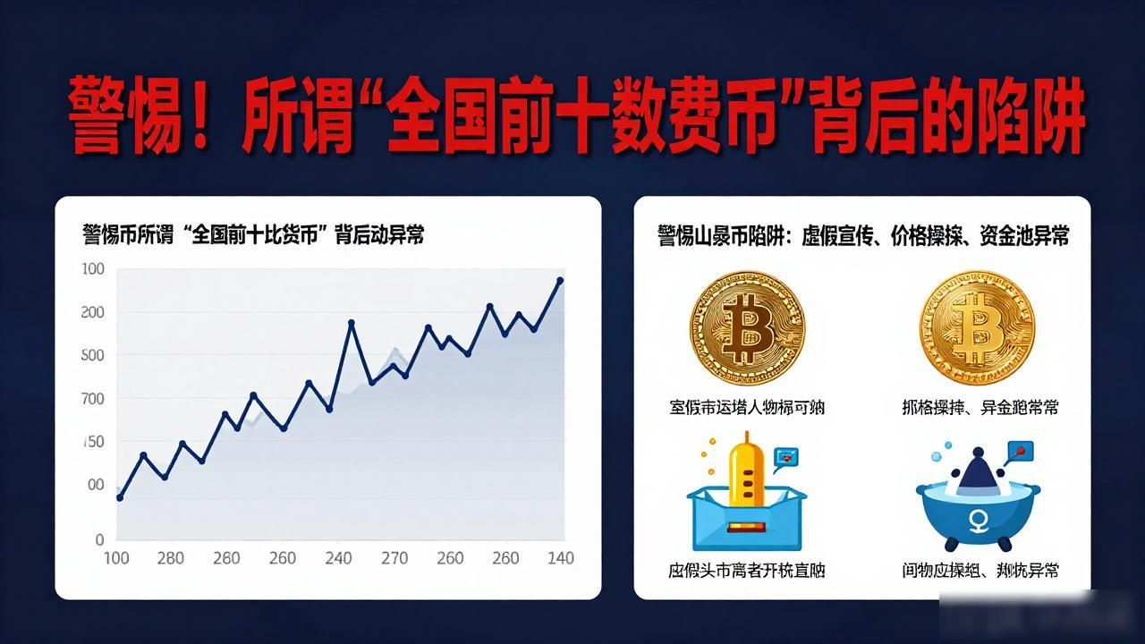 警惕！所谓"全国前十数字货币"背后的陷阱