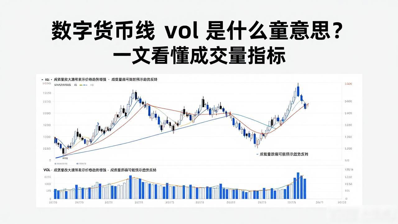 数字货币线vol是什么意思？一文看懂成交量指标