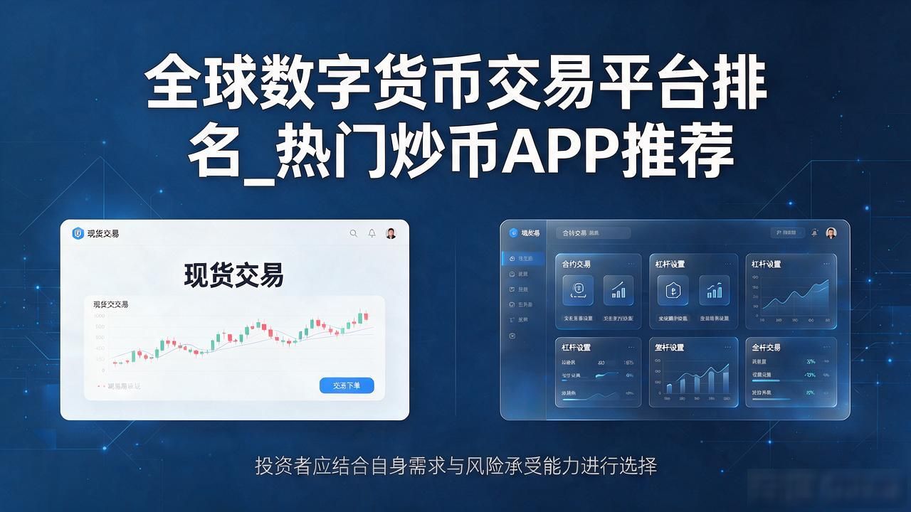 全球数字货币交易平台排名_热门炒币APP推荐