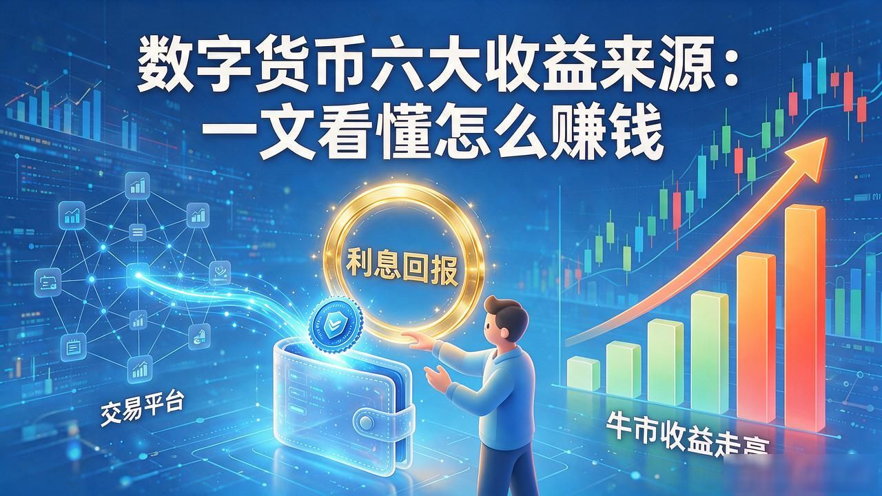 数字货币六大收益来源：一文看懂怎么赚钱