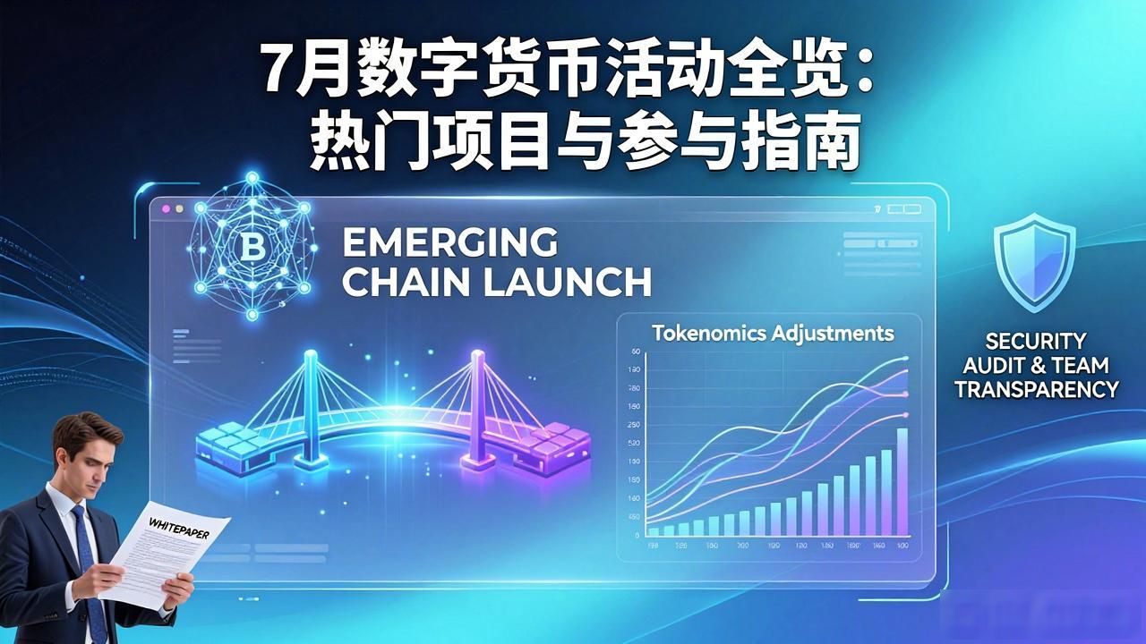 7月数字货币活动全览：热门项目与参与指南