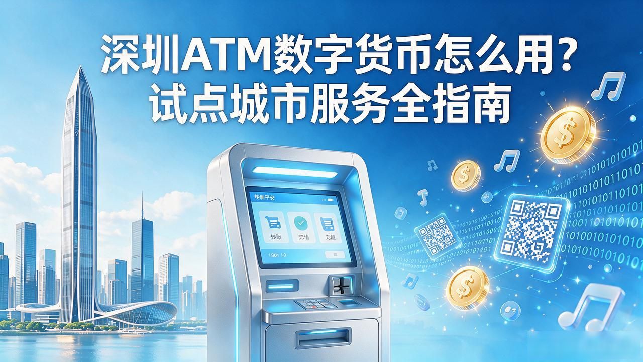 深圳ATM数字货币怎么用？试点城市服务全指南