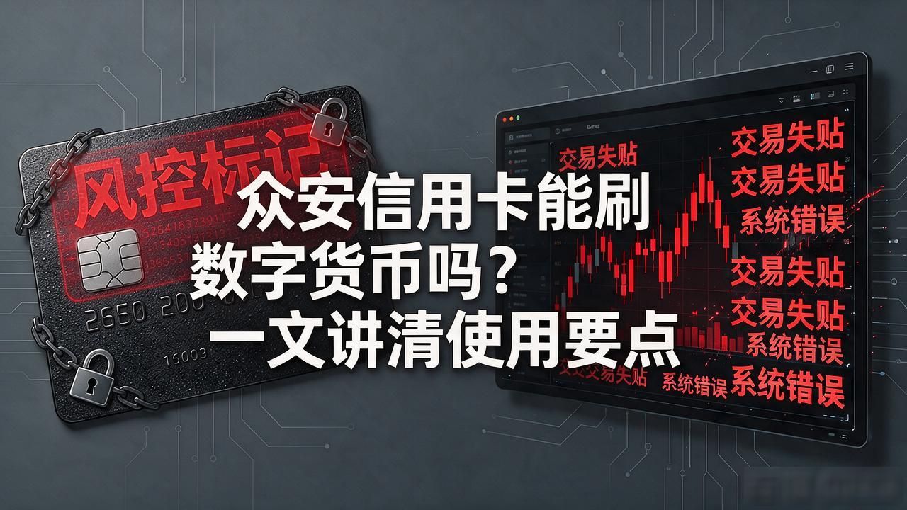 众安信用卡能刷数字货币吗？一文讲清使用要点