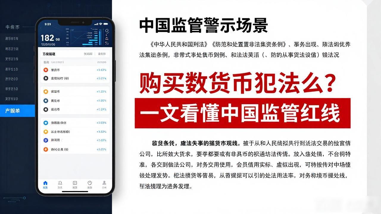 购买数字货币犯法么？一文看懂中国监管红线