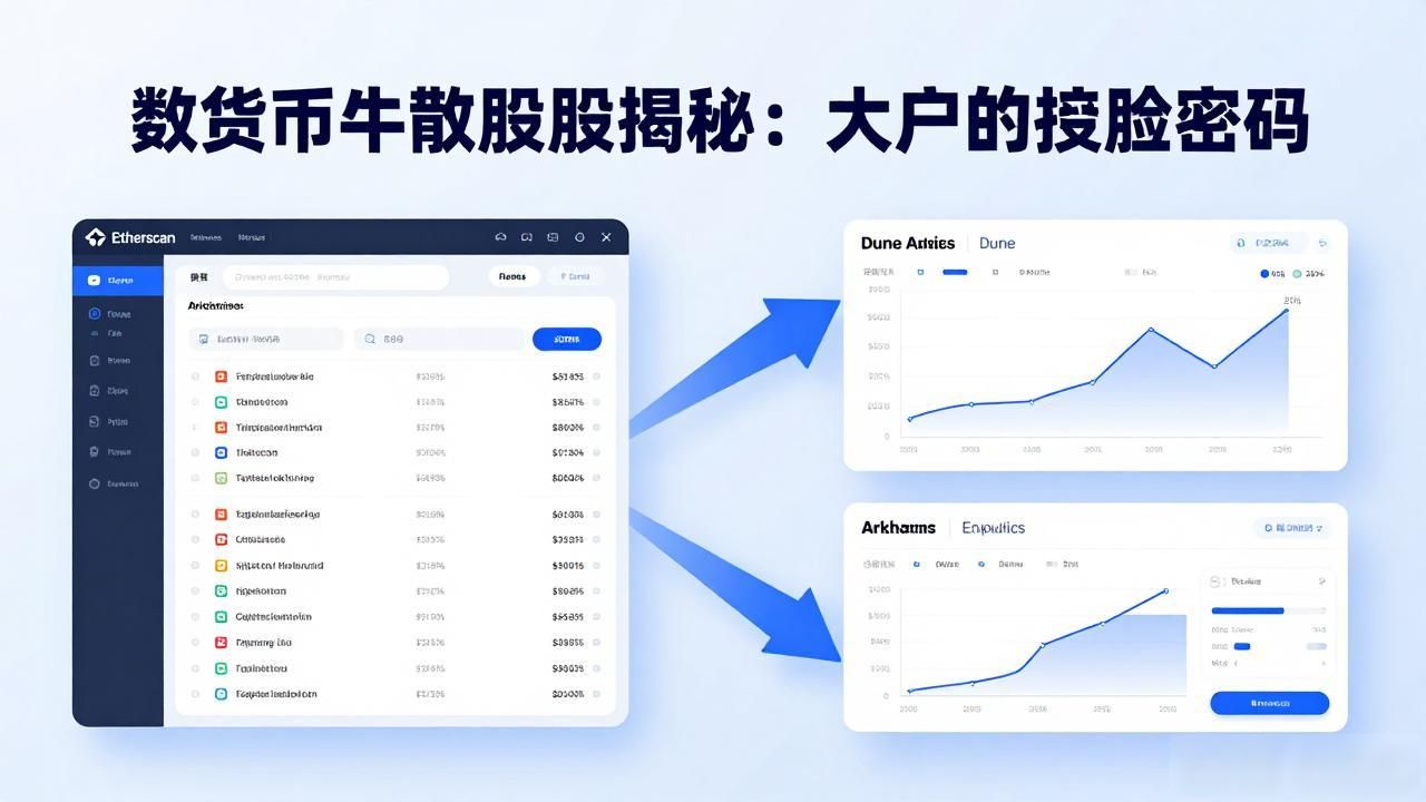 数字货币牛散持股揭秘：大户的持仓密码