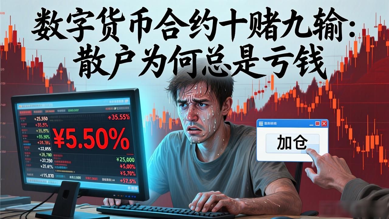 数字货币合约十赌九输：散户为何总是亏钱