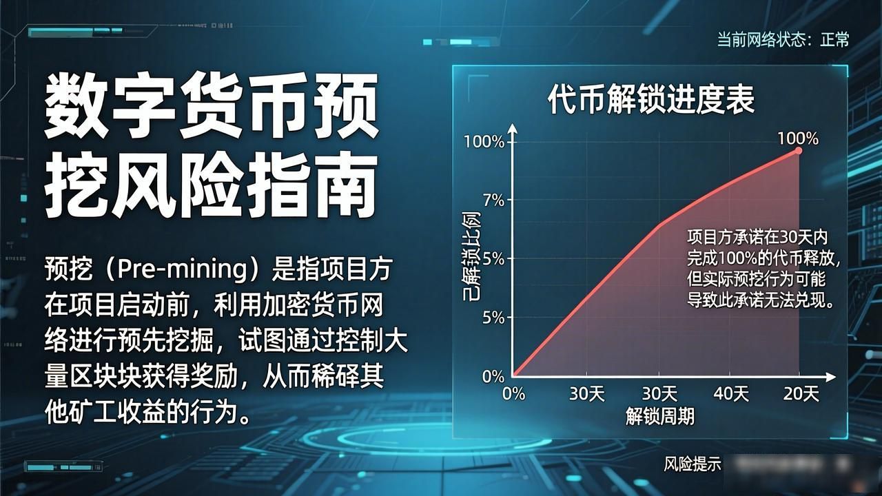 数字货币预挖是什么？新手怎么参与才能不踩坑