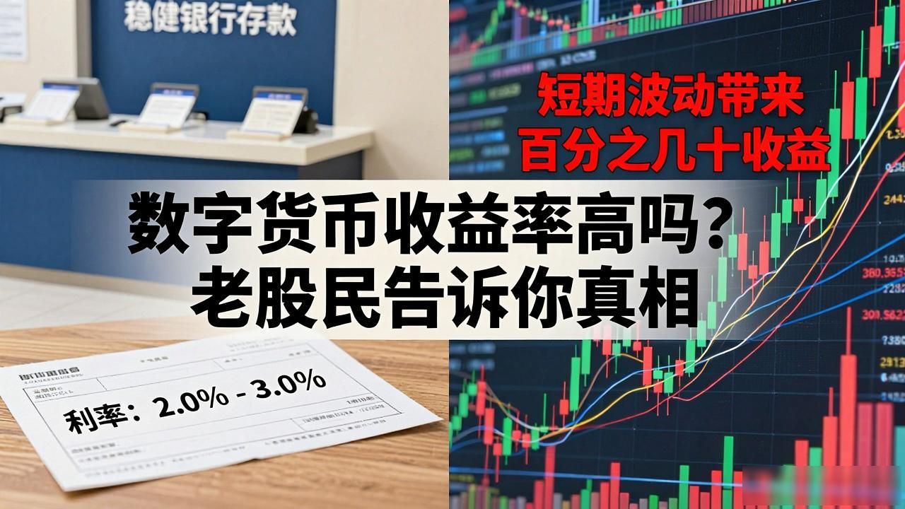 数字货币收益率高吗？老股民告诉你真相