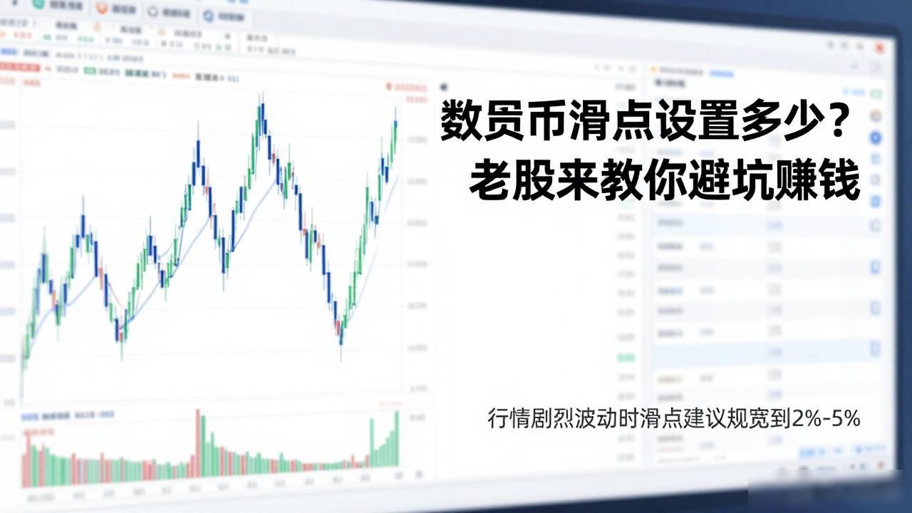 数字货币滑点设置多少？老股民教你避坑赚钱