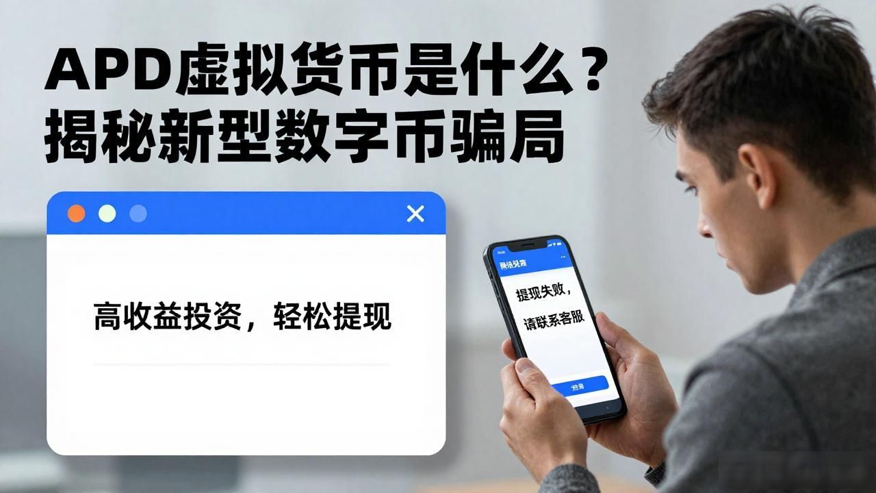APD加密货币骗局套路揭秘_apd加密货数字货币_普通投资者如何识别加密货币投资风险