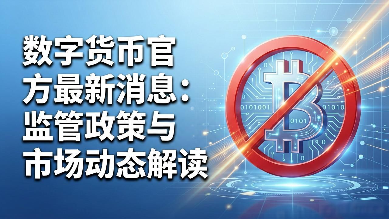 数字货币官方最新消息：监管政策与市场动态解读