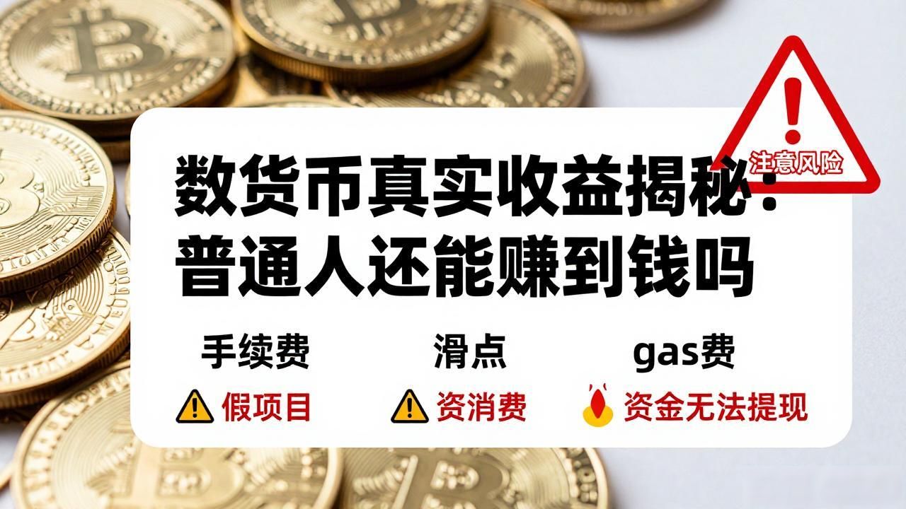 数字货币真实收益揭秘：普通人还能赚到钱吗