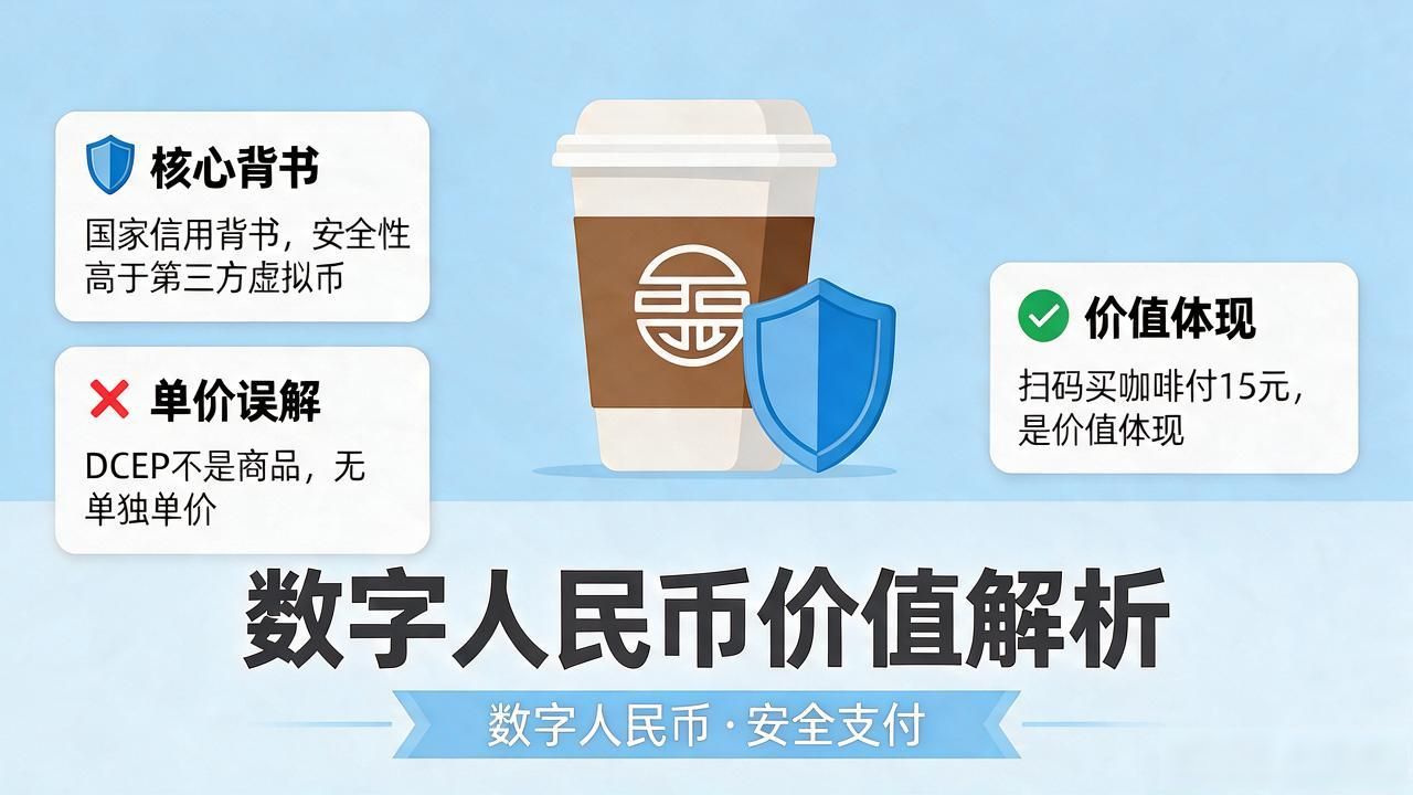 e-CNY购买价格_dcep央行数字货币多少钱一个_数字人民币价值