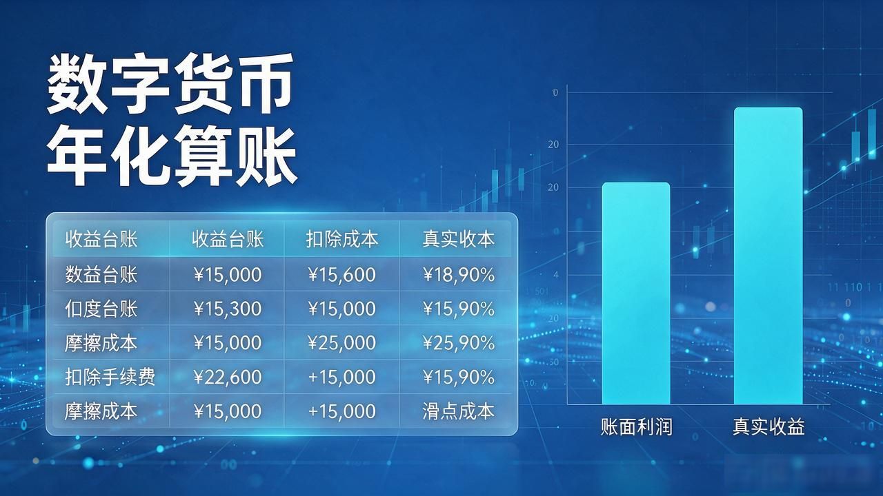 年化数字货币怎么算的_数字货币年化收益率计算_扣除手续费后的年化回报