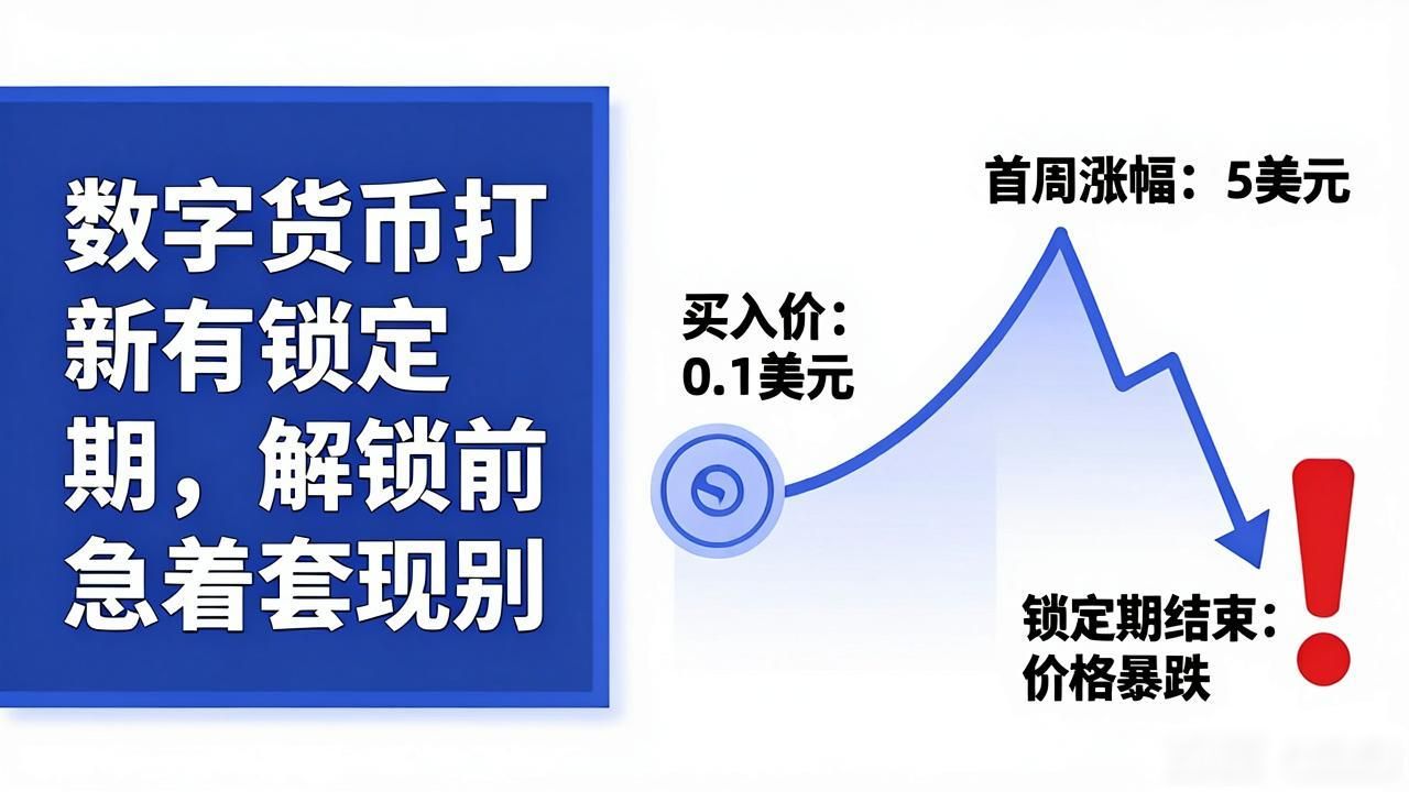 数字货币打新有锁定期，解锁前别急着套现