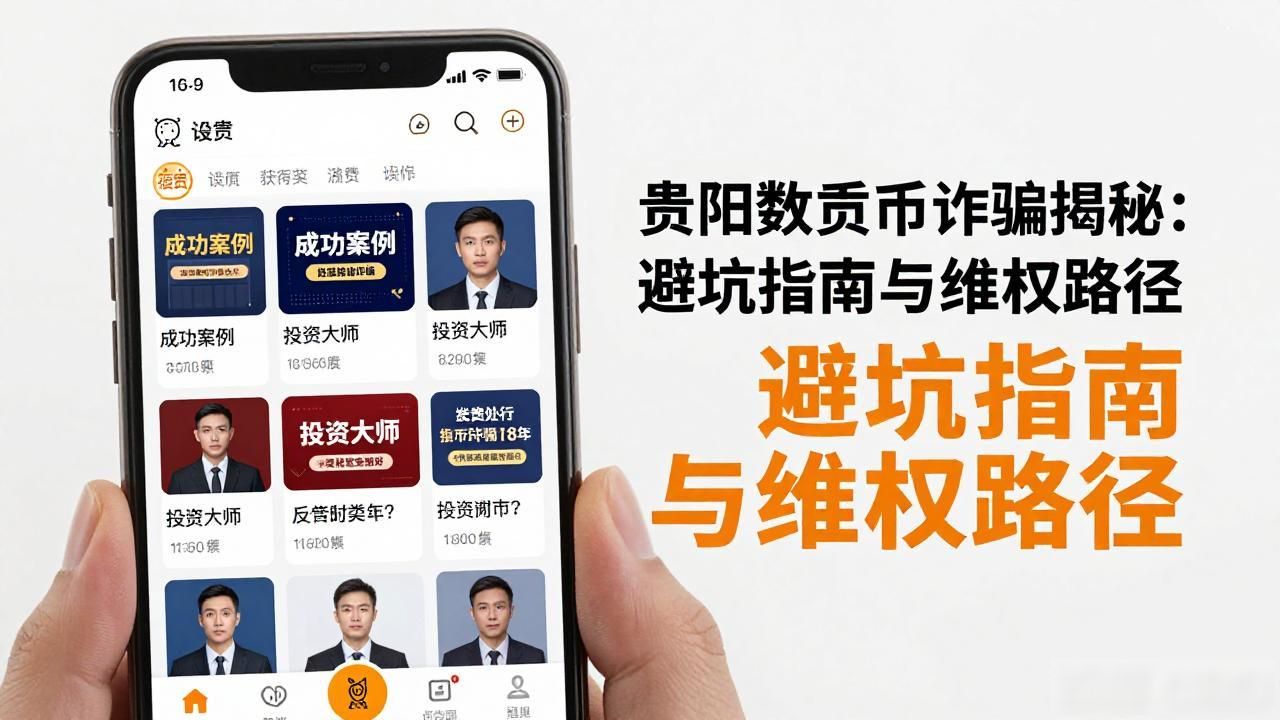 贵阳数字货币诈骗揭秘：避坑指南与维权路径