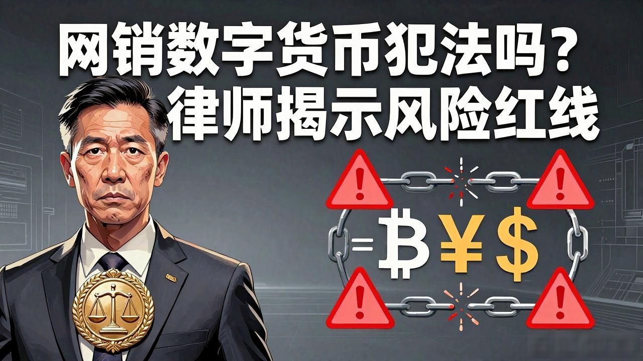 网销数字货币犯法吗？律师揭示风险红线