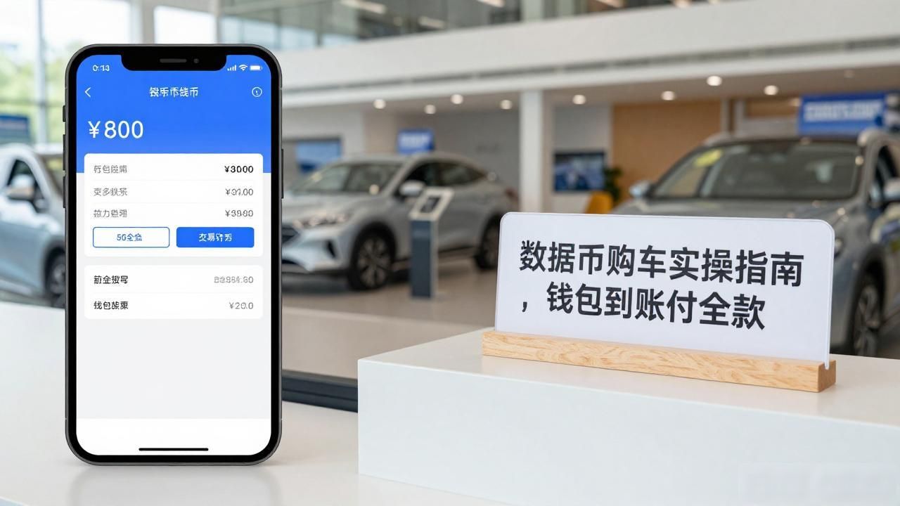 数字货币购车实操指南，钱包到账付全款