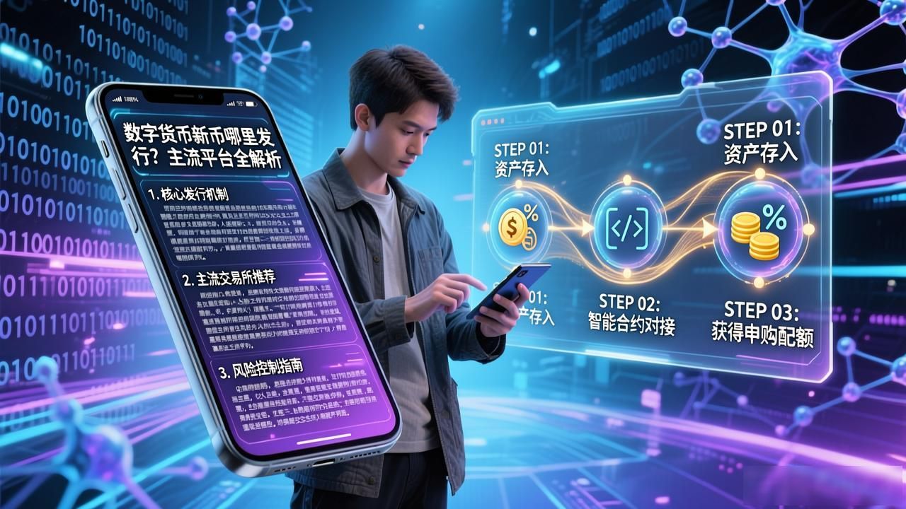 数字货币新币哪里发行？主流平台全解析