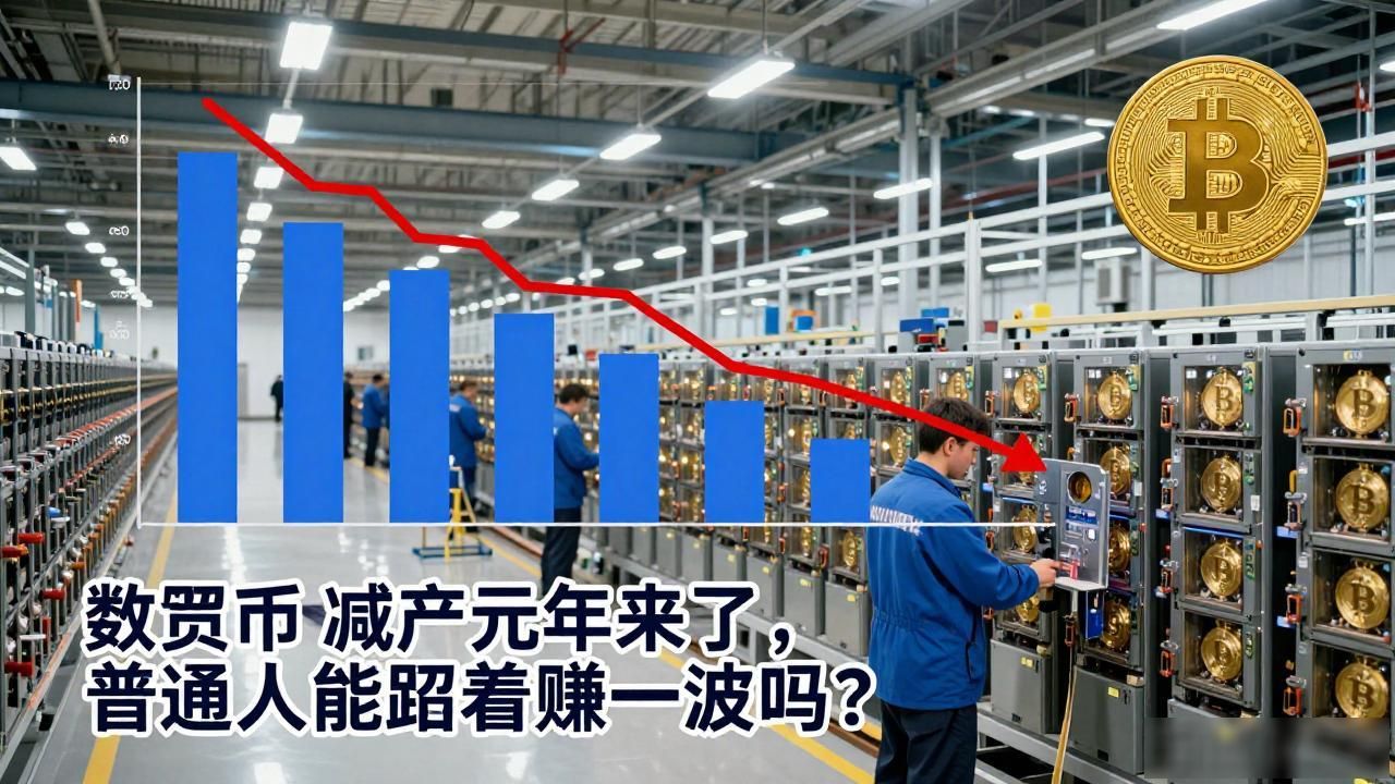 数字货币减产元年来了，普通人能跟着赚一波吗？