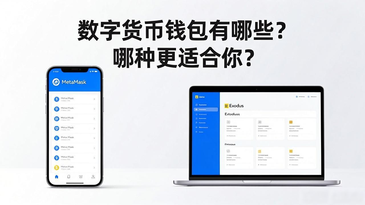 数字货币钱包有哪些？哪种更适合你？