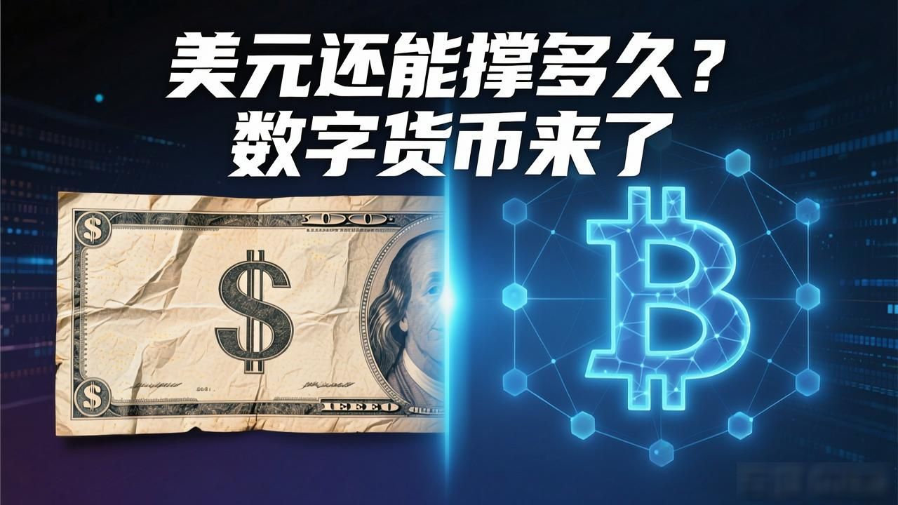 美元还能撑多久？数字货币来了