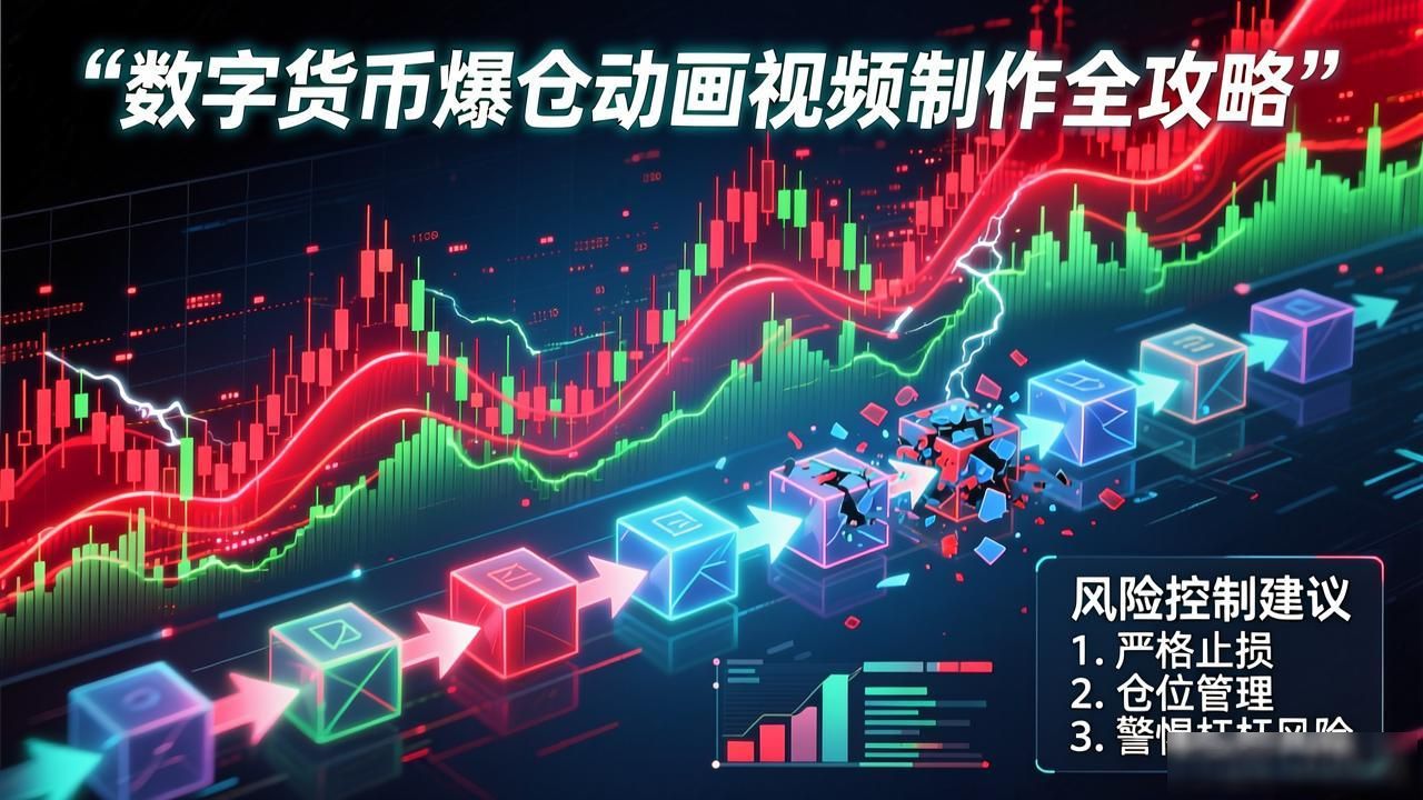 数字货币爆仓动画视频制作全攻略