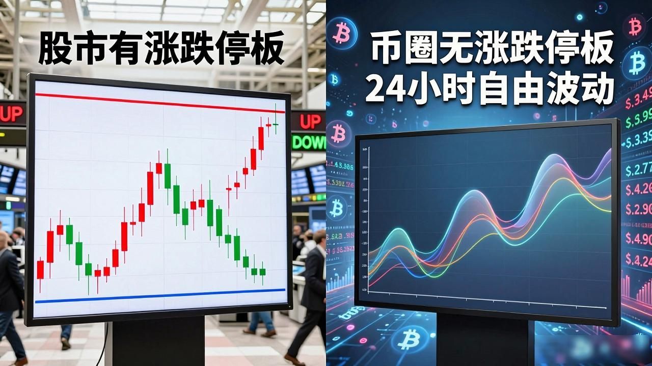 数字货币有炸板吗？一文讲清股市与币圈的本质区别
