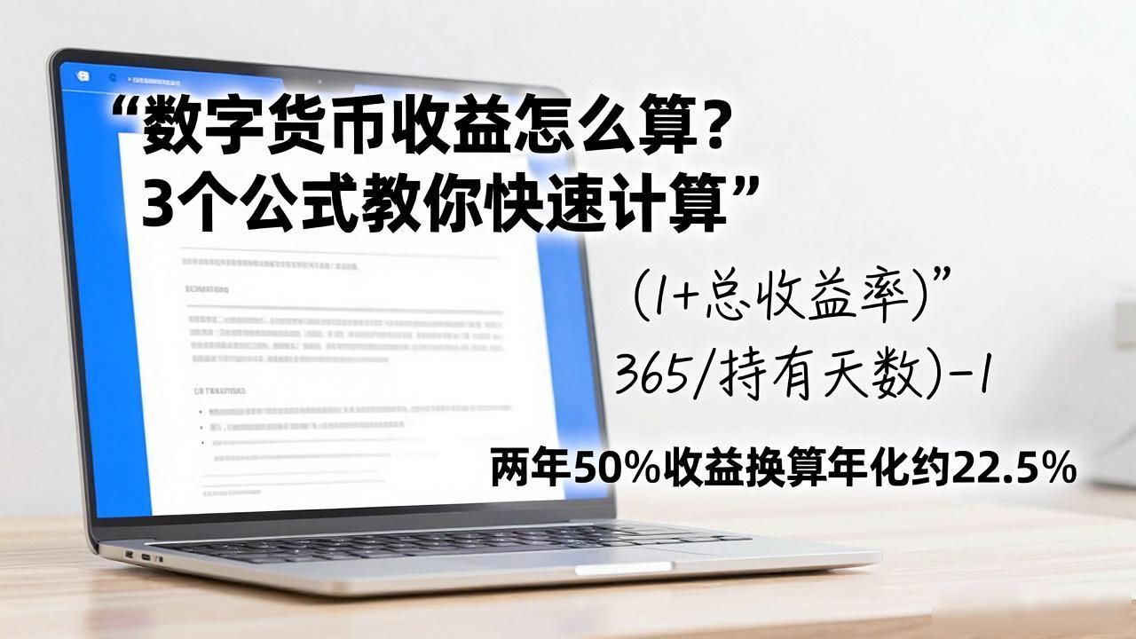 数字货币收益怎么算？3个公式教你快速计算