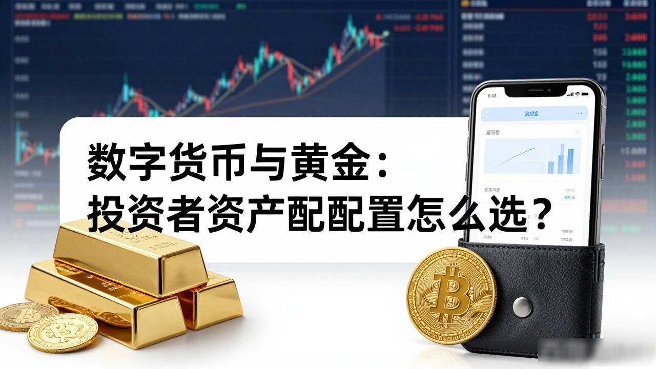 数字货币与黄金：投资者资产配置怎么选？