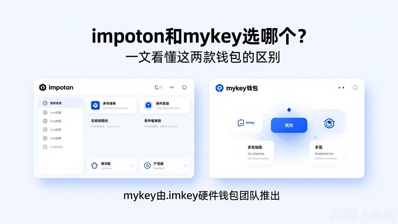 imtoken和mykey选哪个？一文看懂这两款钱包的区别