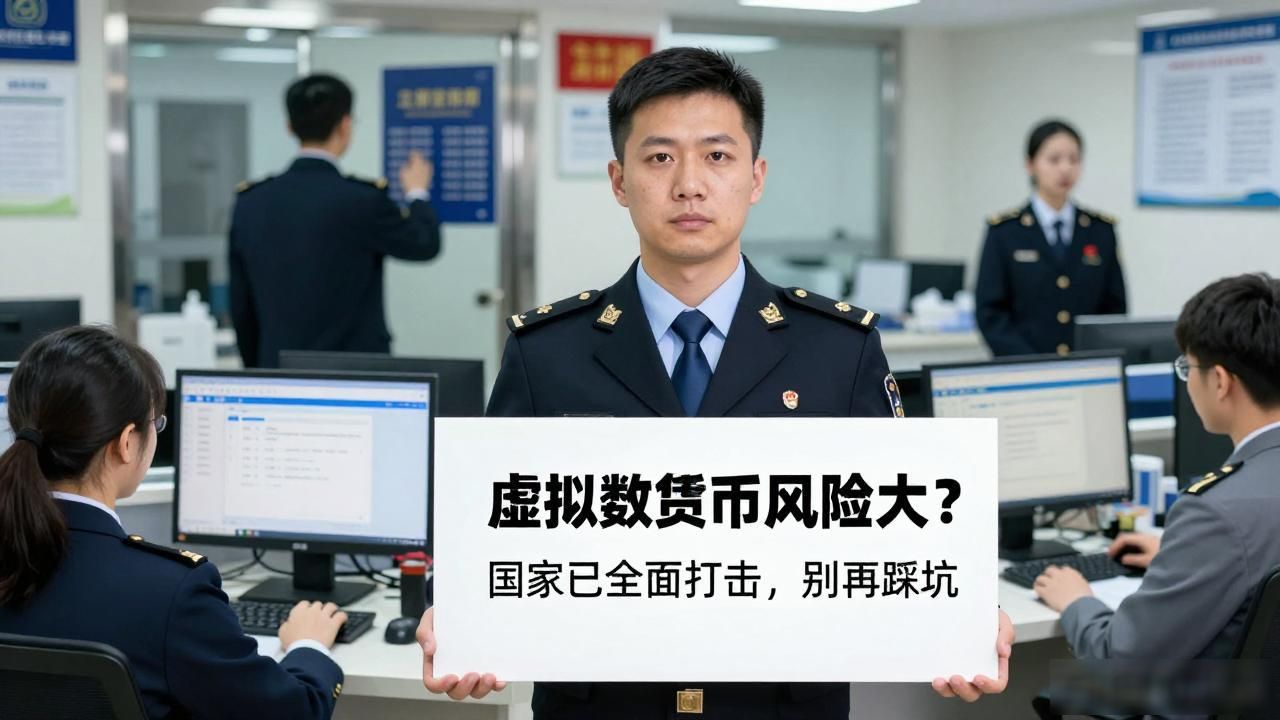 虚拟数字货币风险大？国家已全面打击，别再踩坑