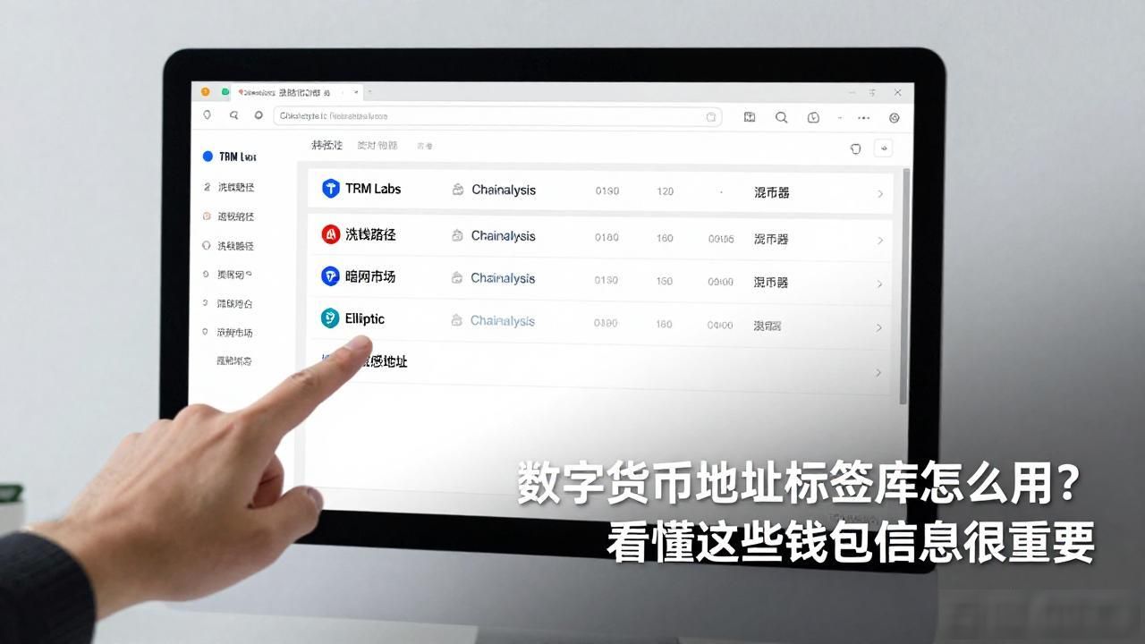 数字货币地址标签库怎么用？看懂这些钱包信息很重要