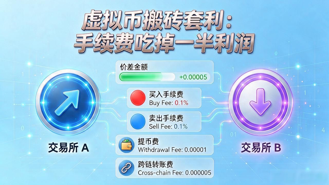 虚拟币搬砖套利：不同交易所之间的价格差是怎么赚钱的