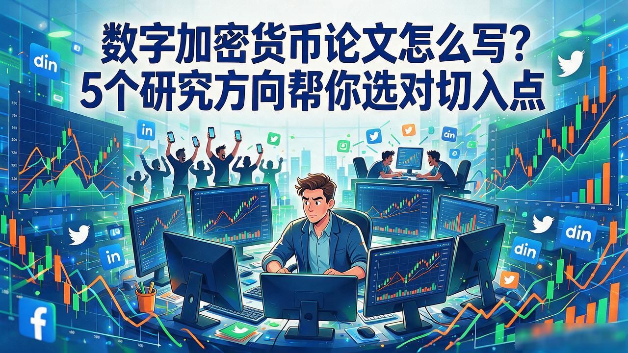 数字加密货币论文怎么写？5个研究方向帮你选对切入点