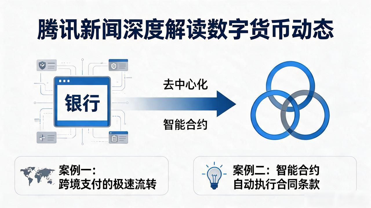 腾讯新闻深度解读数字货币动态